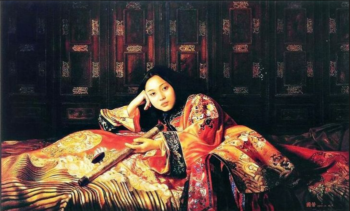 油画名家作品赏识-姜国芳作品